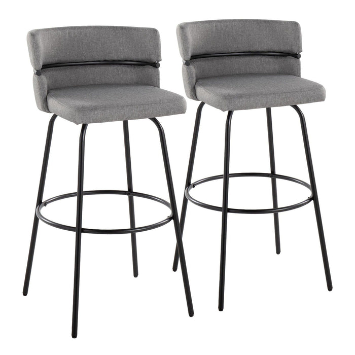 Cinch Claire - 30" Fixed-Height Barstool (Set of 2)