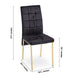 Modern Giga high back Nordic dining chair with colorful legs, showcasing a sleek design perfect for contemporary dining spaces.