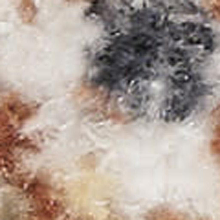8' X 10' Floral Distressed Area Rug (556359) - Gray