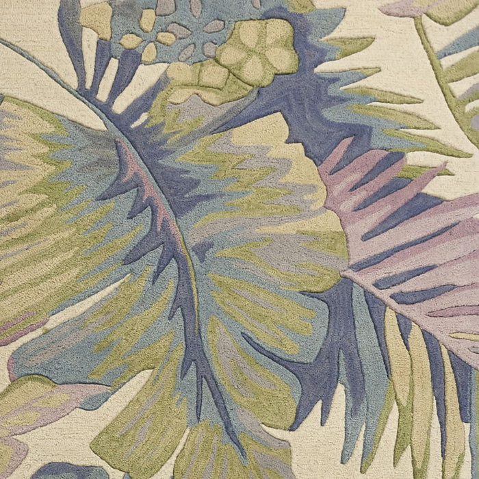 93" x 114" Wool Rug - Pastel