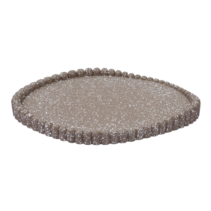 TOV Furniture Alna catchall tray with a modern design, featuring multiple compartments for organizing keys, coins, and small items.