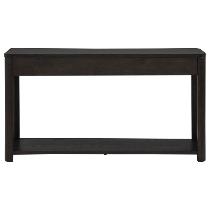 Marcelo Sofa Console Table with 2 Drawers and Shelf Coffee