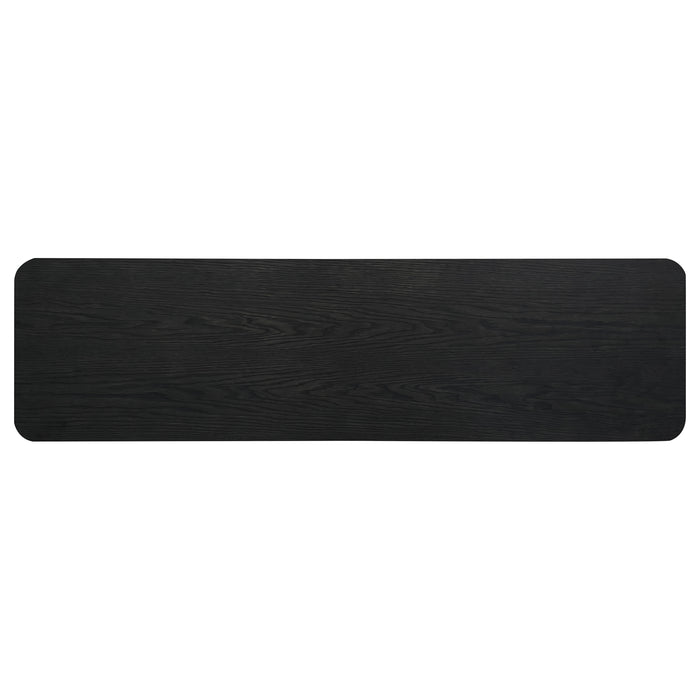 Marcelo Sofa Console Table with 2 Drawers and Shelf Coffee