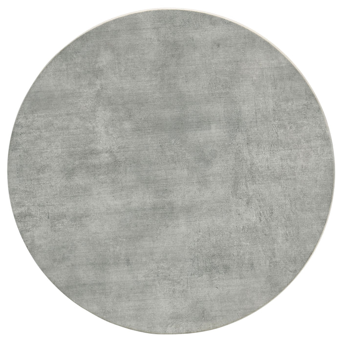 Hadi 2-piece Round SmartTop™ Coffee and End Table Set Cement