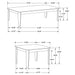 CoasterEssence Amaro 3-piece dark brown coffee and end table set with modern wood grain finish