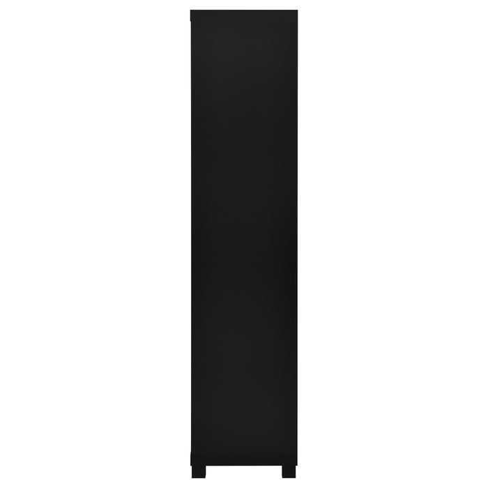 Sachin 3-piece Entertainment Center 79-inch TV Stand Black