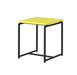 Giga GT 3-piece carbon fiber wrap coffee and end table set featuring sleek black finish and modern design in a living room setting.