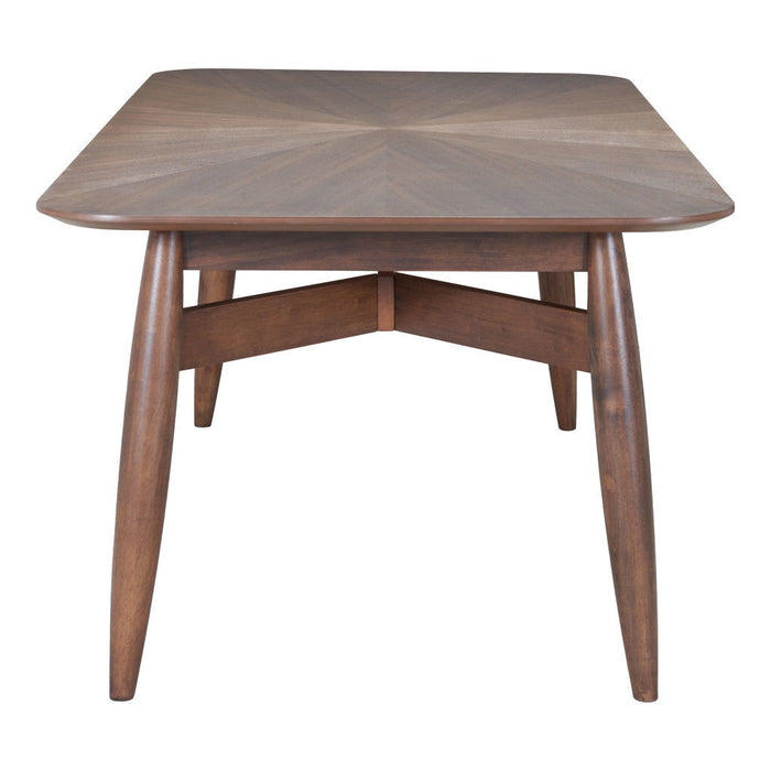 78" Solid Wood Dining Table - Espresso