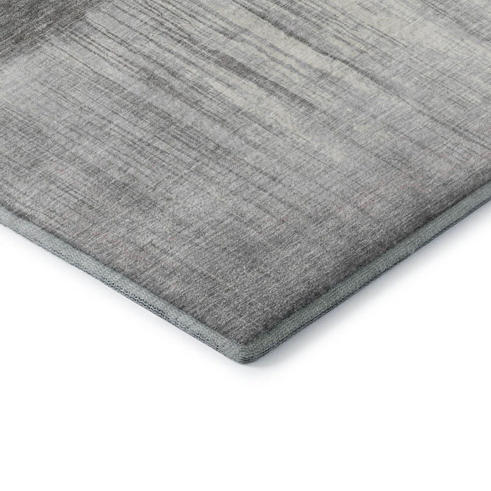 10' X 14' Abstract Washable Area Rug With UV Protection (718454) - Taupe / Ivory