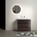 Giga Alice bathroom vanity with large storage, freestanding design, one-piece sink basin, modern style, no drain or faucet included.