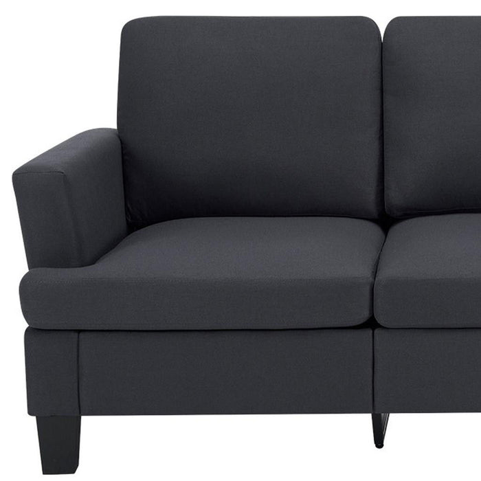 Linen Sofa - Dark Gray