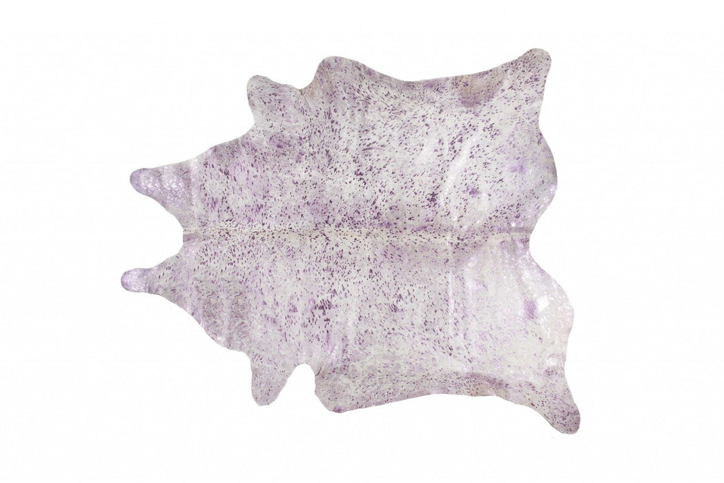 72' x 84' Cowhide Area Rug - Gray