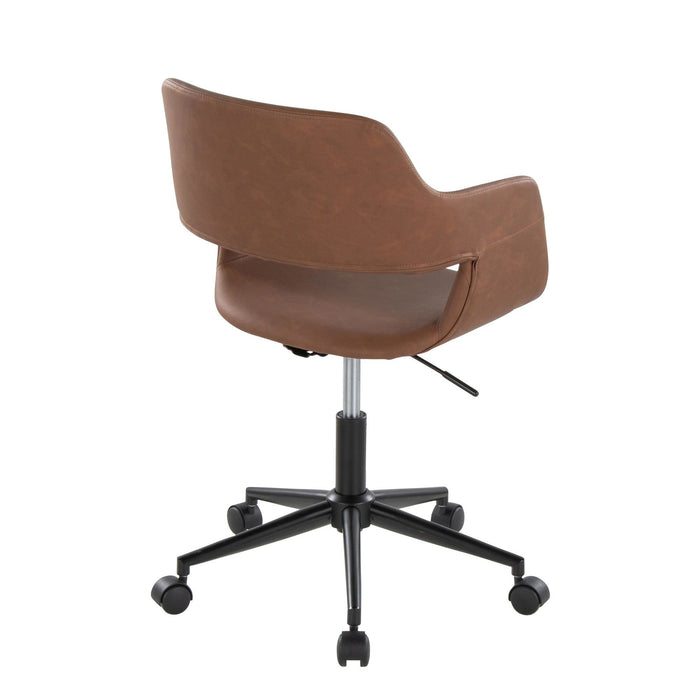 Margarite - Task Chair - Black Metal
