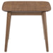 Radley 3-piece rectangular coffee table set by CoasterEssence in natural walnut finish