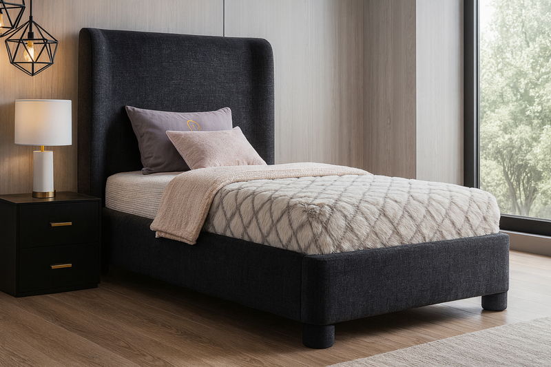 Penny - Chenille Fabric Bed