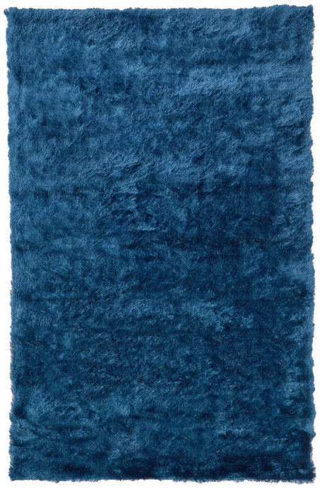 8' x 10' Shag Tufted Handmade Area Rug - Blue And Green