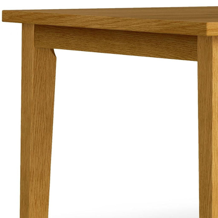54" Wood Frame Base Square Dining Table - Oak