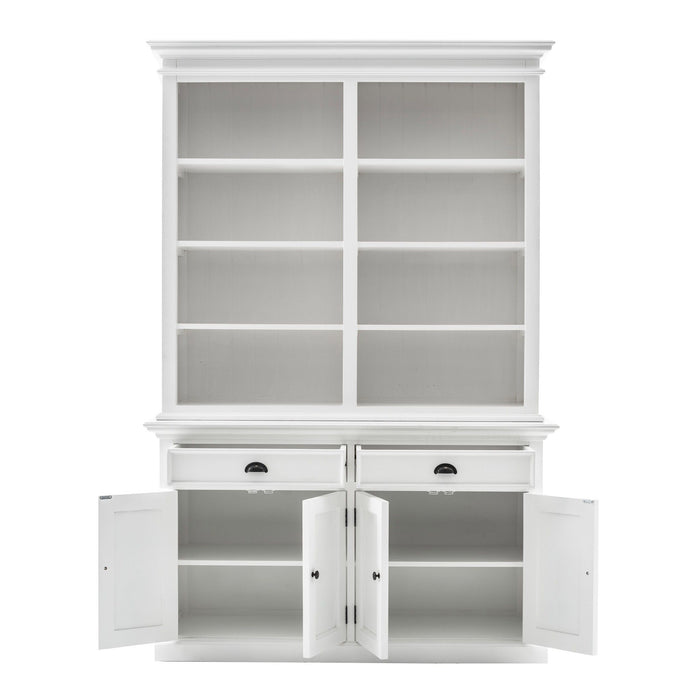 Adjustable Four Tier Bookcase (397123) - White