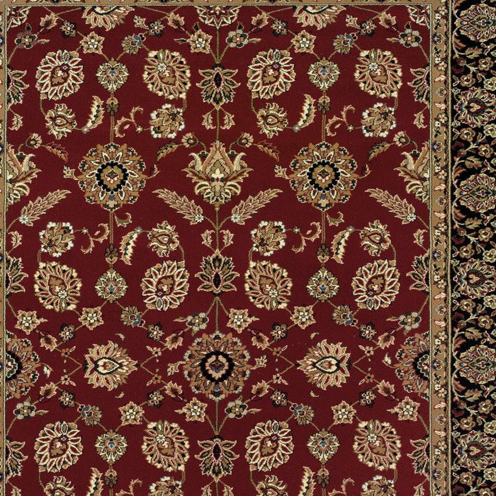 10' X 13' Oriental Area Rug (574360) - Red / Black