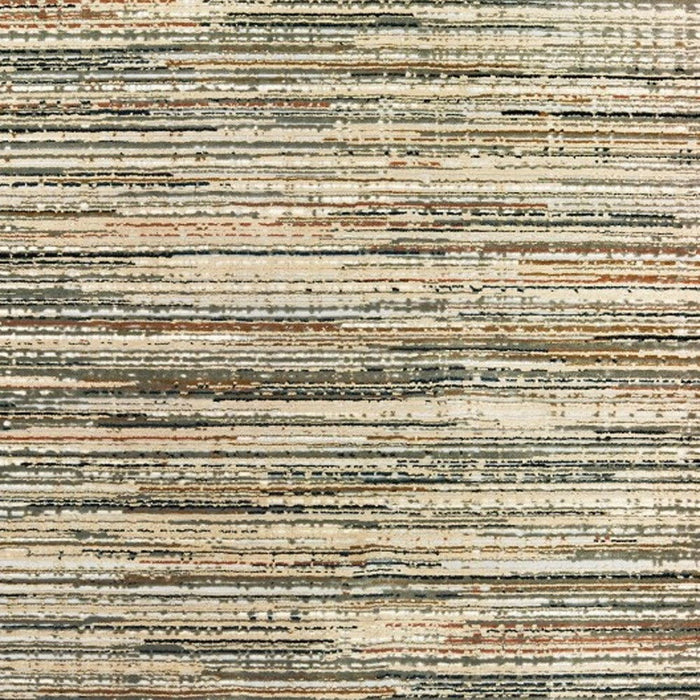 9' x 12' Abtract Lines Indoor Area Rug - Ivory Sage
