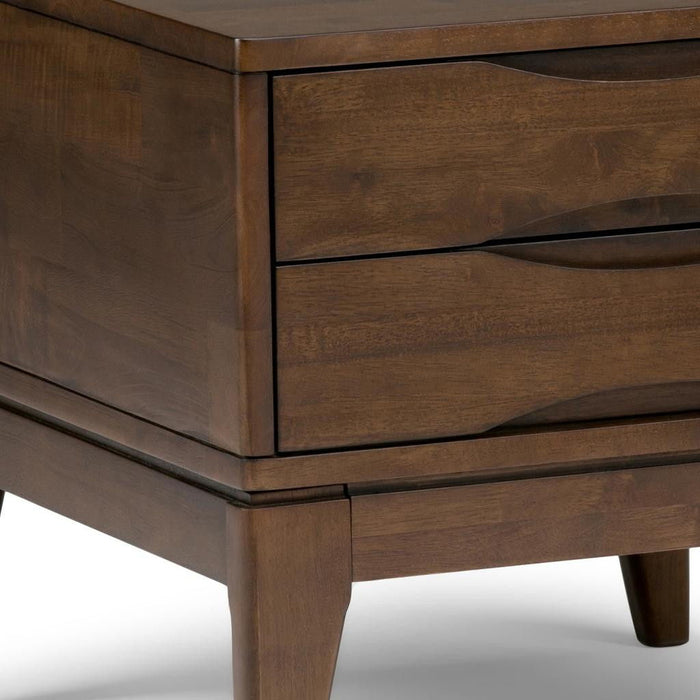 20" Square End Table - Brown
