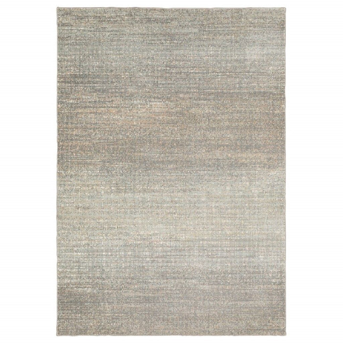 9' x 12' Abstract Confetti Indoor Area Rug - Gray Green