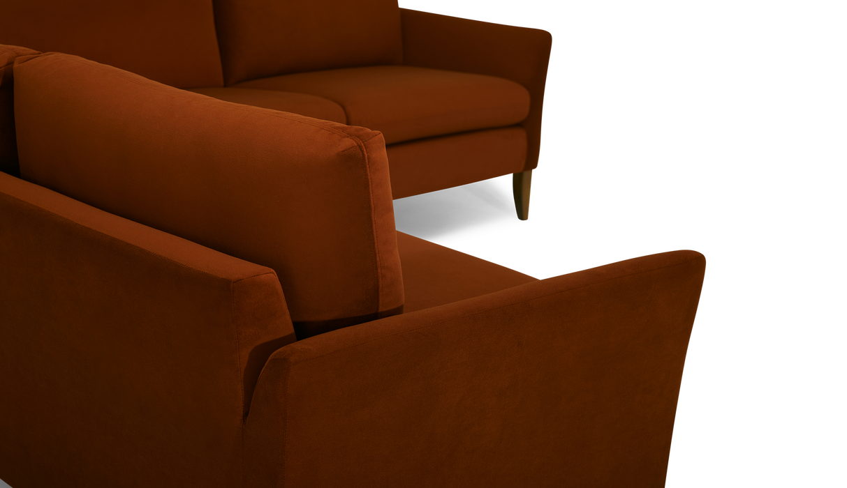 Palliser Customizable Sectional Soren Flared Arm - Alexandria Virginia & Washington DC