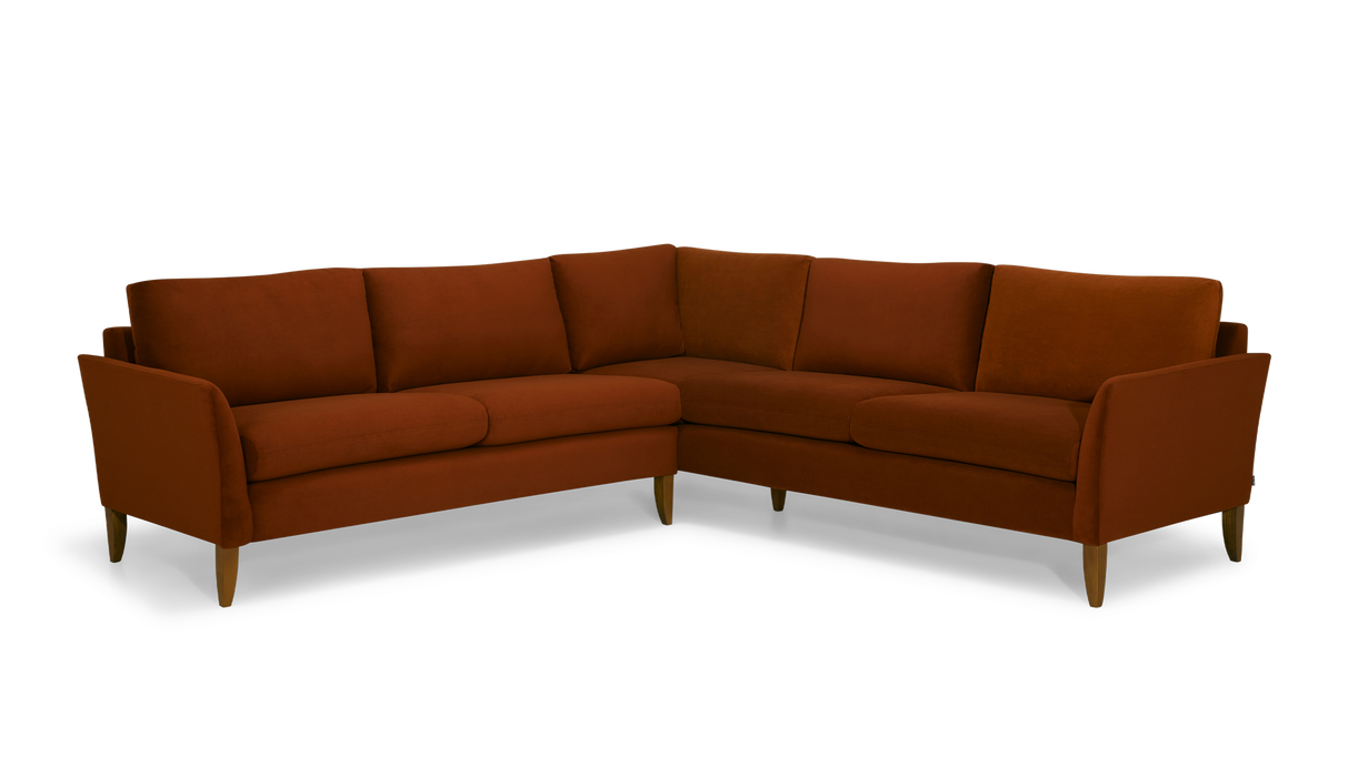 Palliser Customizable Sectional Soren Flared Arm - Alexandria Virginia & Washington DC