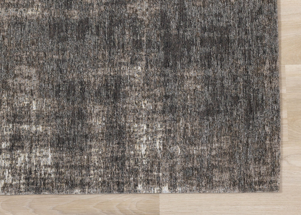7' X 10' Abstract Area Rug (661303) - Gray / Off White