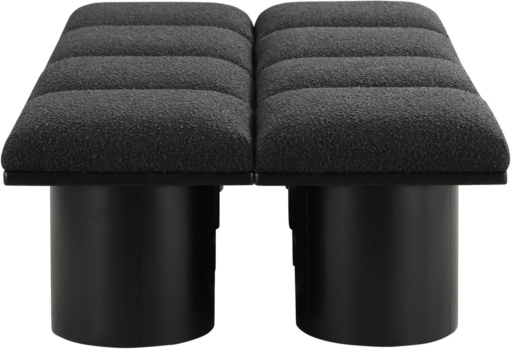 Pavilion - 8 Piece Modular Bench With Black Base