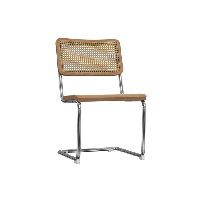 Solid Wood Dining Parsons Chairs (Set of 2) - Natural / Gray