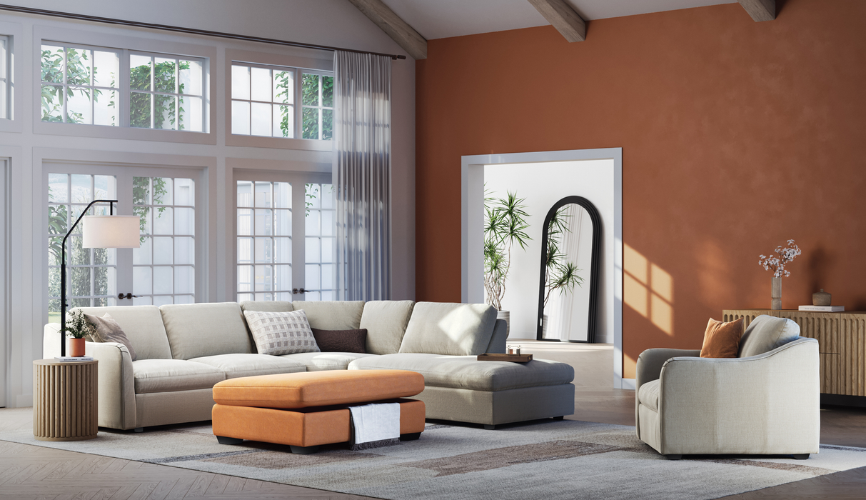 Palliser Customizable Sectional Madison Modern English - Alexandria Virginia & Washington DC