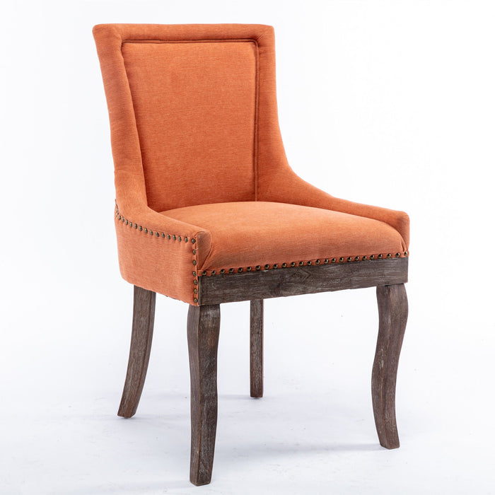 Ultra - Side Dining Chair, Nail Head (Set of 2)