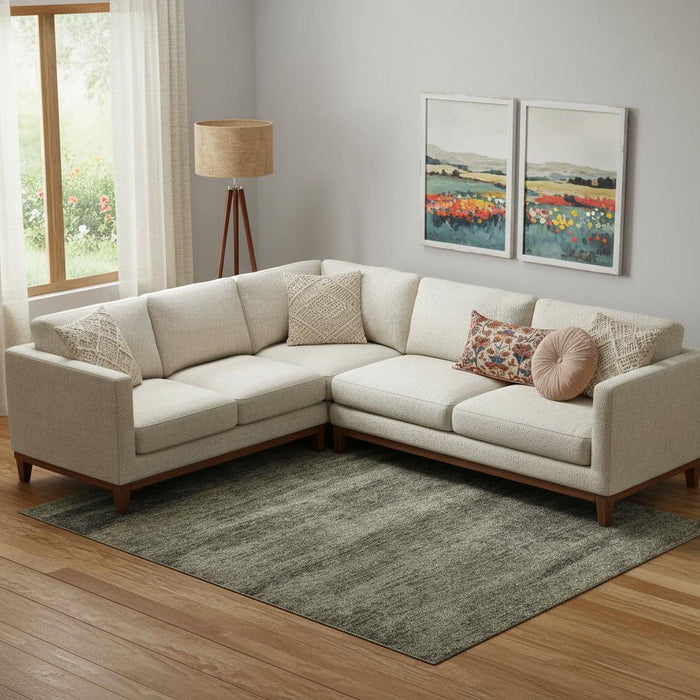 12' X 15' Abstract Area Rug (722152) - Blue / Ivory