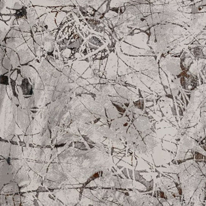 10' x 13' Area Rug - Gray And Ivory