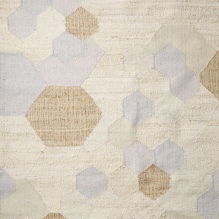 5' X 8' Patchwork Hand Woven Area Rug - Brown