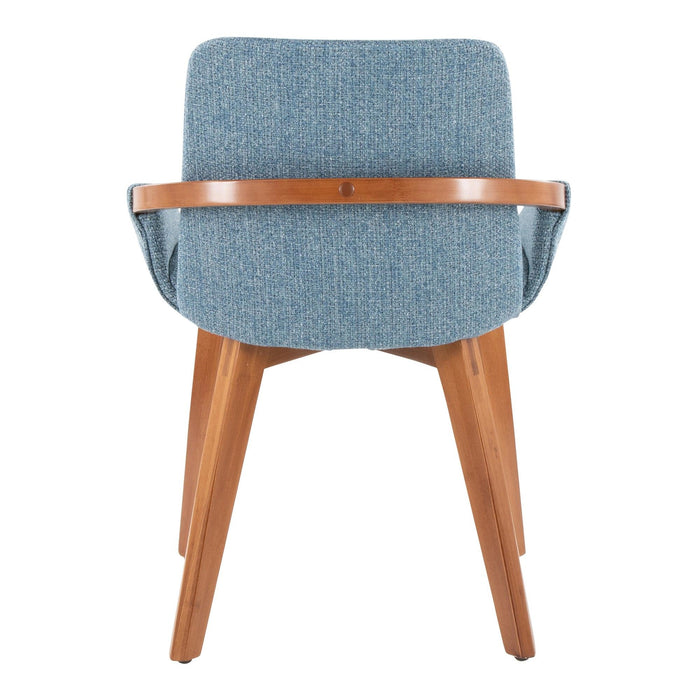 Cosmo - Chair - Walnut Bamboo Legs