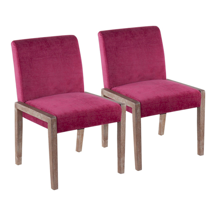 Carmen - Chair (Set of 2) - Pink