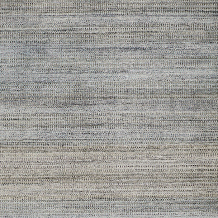 5' x 8' Ombre Hand Woven Area Rug - Blue Gray And Purple