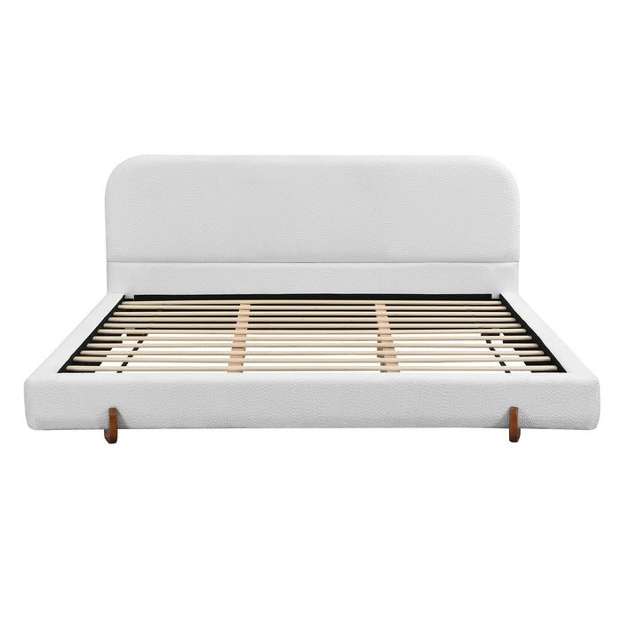 Elegant Upholstered Bed Frame