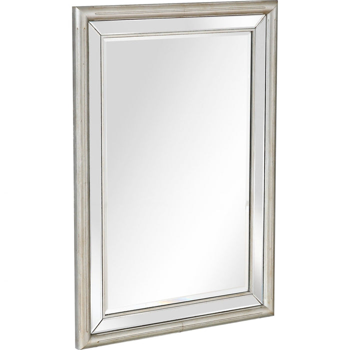 44" Framed Accent Mirror - Silver
