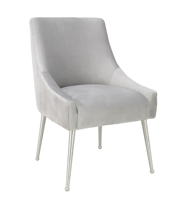Beatrix - Pleated Velvet Side Chair