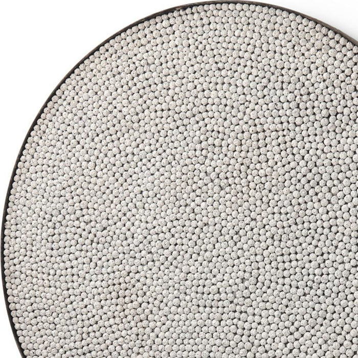 Sphere Decorative Wall Sculpture - Gray