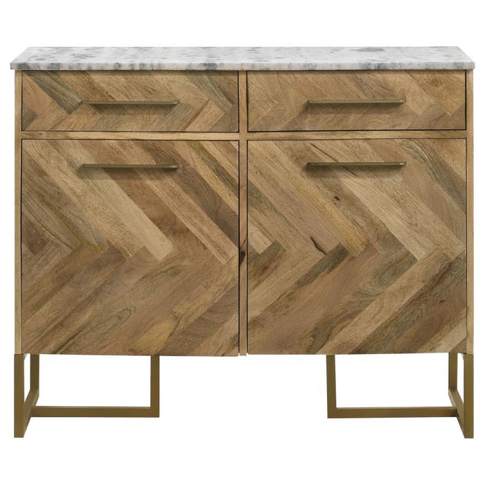 Keaton - Accent Cabinet With Geometric Patterrn