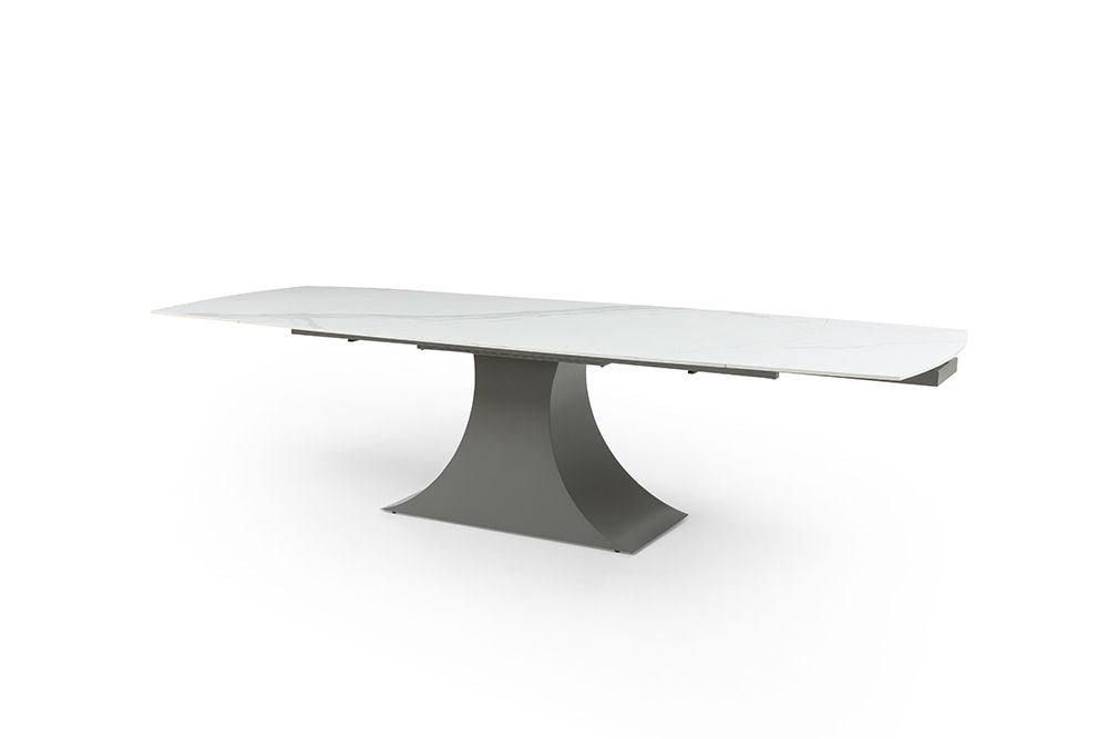 9437 - Dining Table - White / Black