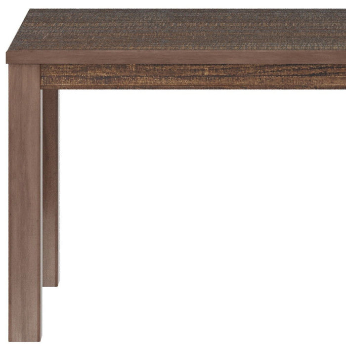 35" Solid Wood Dining Table - Espresso