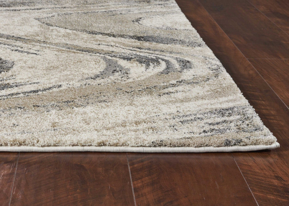 8' x 13' Polypropylene Area Rug - Natural