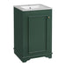 Giga bathroom vanity with sink, freestanding single cabinet, soft-close door and adjustable shelf, modern bathroom furniture.