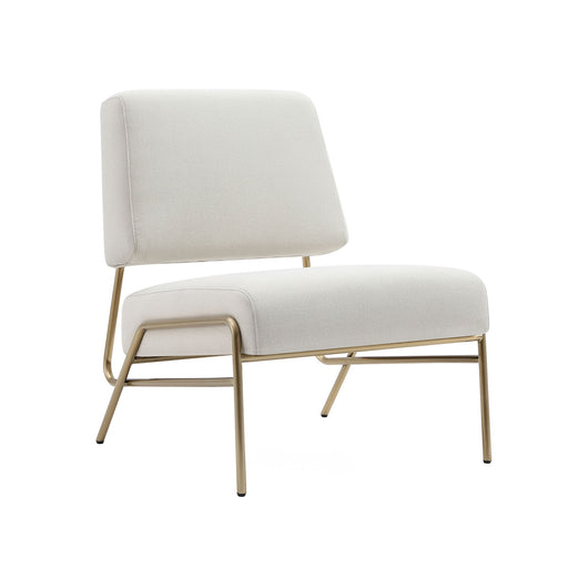 Manhattan Comfort Serenity lounge chair in a cozy living room setting, showcasing its modern accent chair design and plush upholstery.
