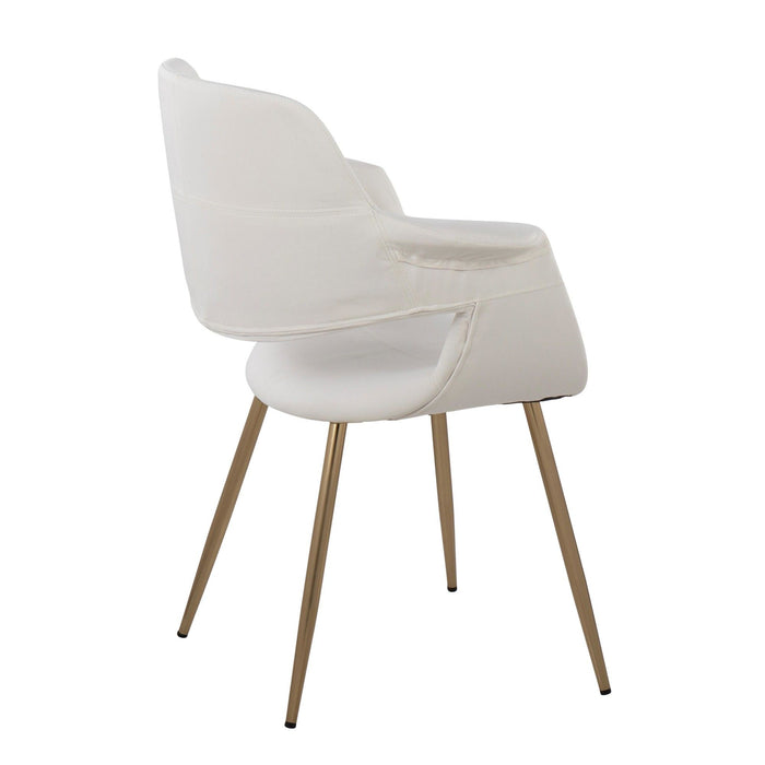 Vintage Flair - Chair (Set of 2) - Gold Legs